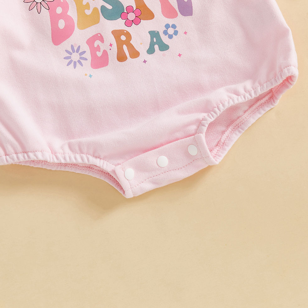 Thumbnail: Infant Baby Girls Long Sleeve Bodysuit