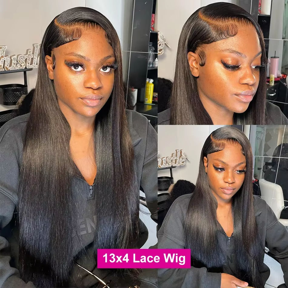 Thumbnail: Straight HD Lace Frontal Wig – 30–40 Inch Brazilian Human Hair