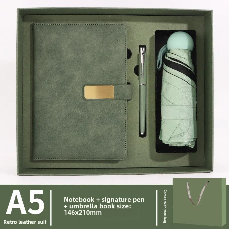 Thumbnail: Luxury Customized Business Notebook – Logo Engraving with High-End Gift Box