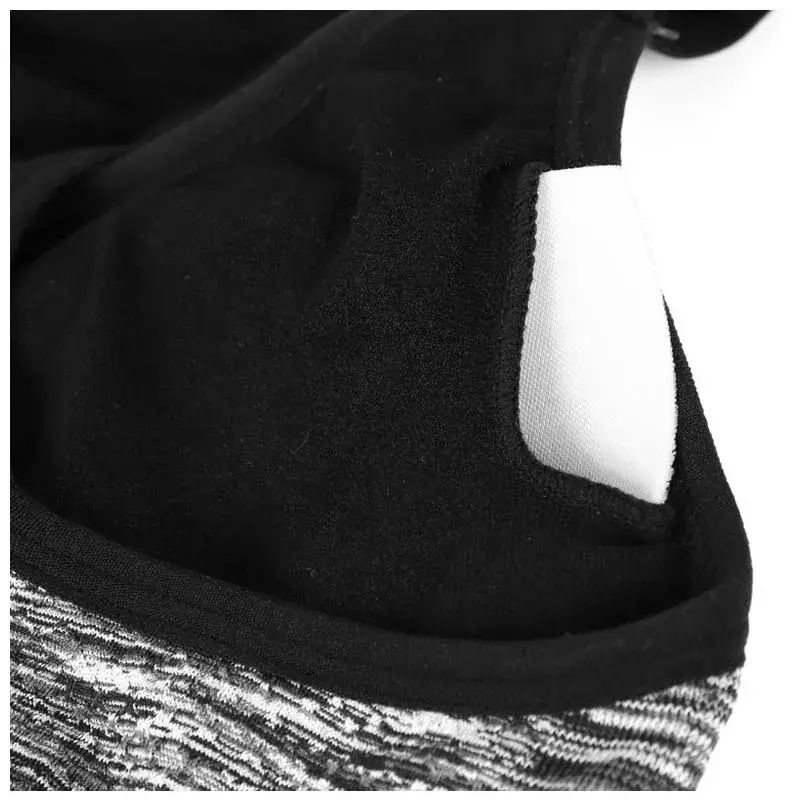 Thumbnail: 2PCS Quick Dry Padded Sports Bra – Seamless Wire-Free Gym Crop Top