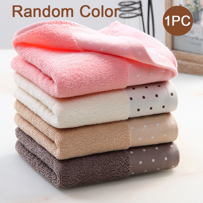 Thumbnail: Thick Pure Cotton Face Towel Soft Highly Absorbent Quick Dry Printed Design
