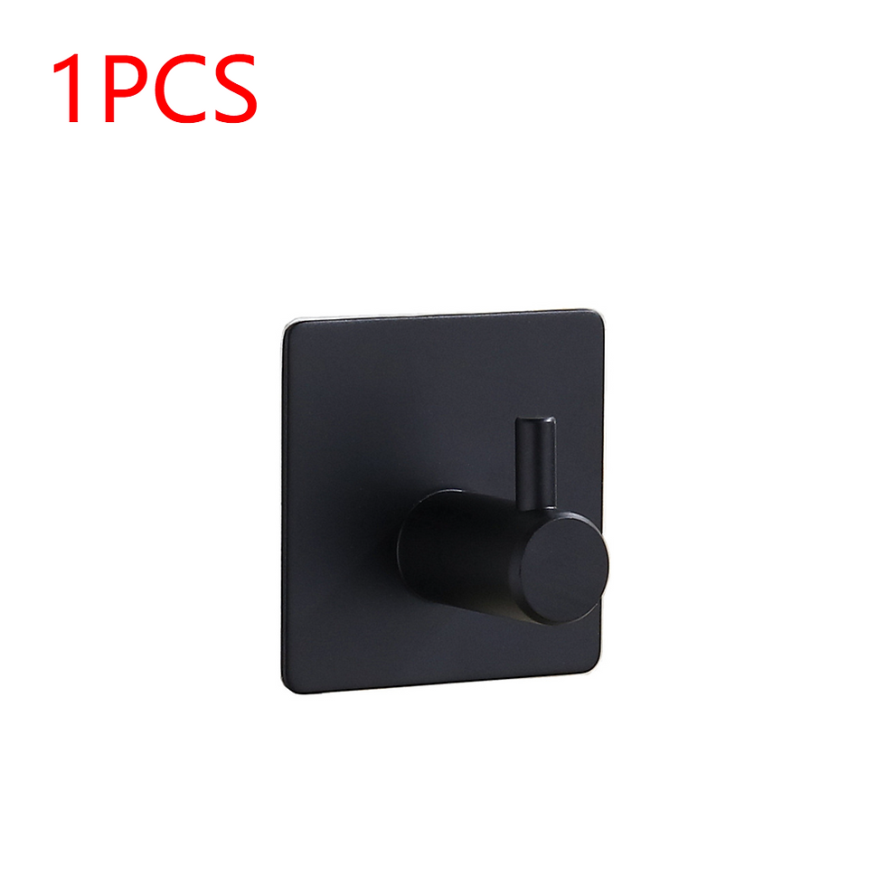 Thumbnail: Self-Adhesive Toilet Paper Holder – Wall Mount, Stainless Steel