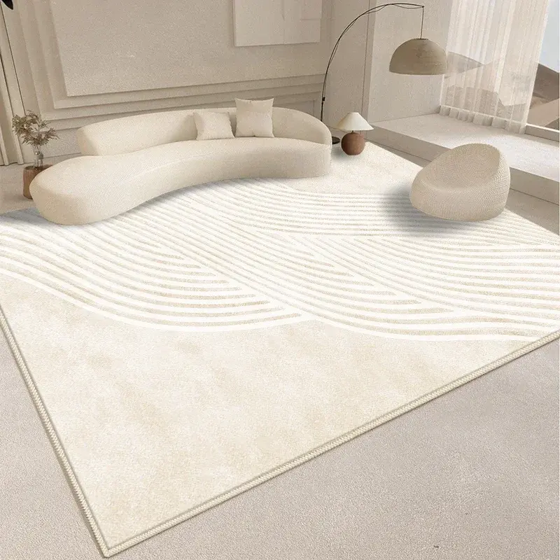 Thumbnail: Minimalism Style Fluffy Soft Rug for Living Room and Bedroom