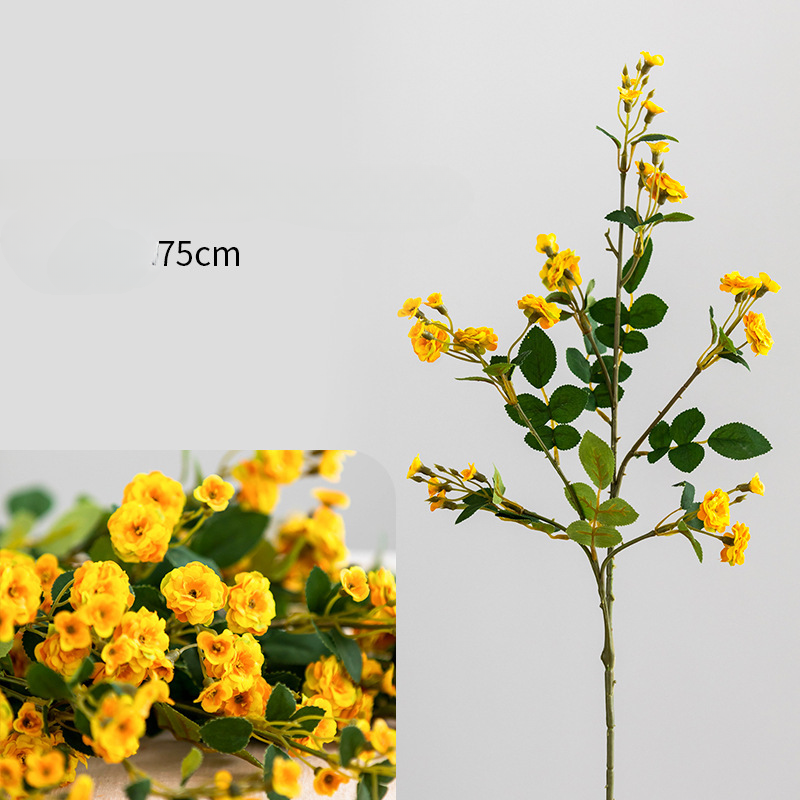 Thumbnail: Artificial Rose Tabletop Ornament – Nordic Silk Flower for Home Decor