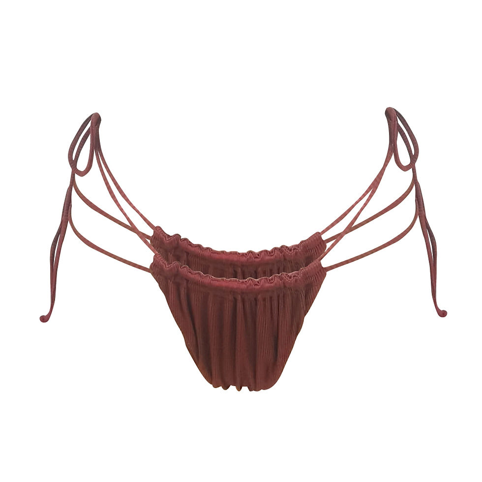 Thumbnail: Women's Halter Lace Up Bikini Set Two Piece Swimwear Beachwear