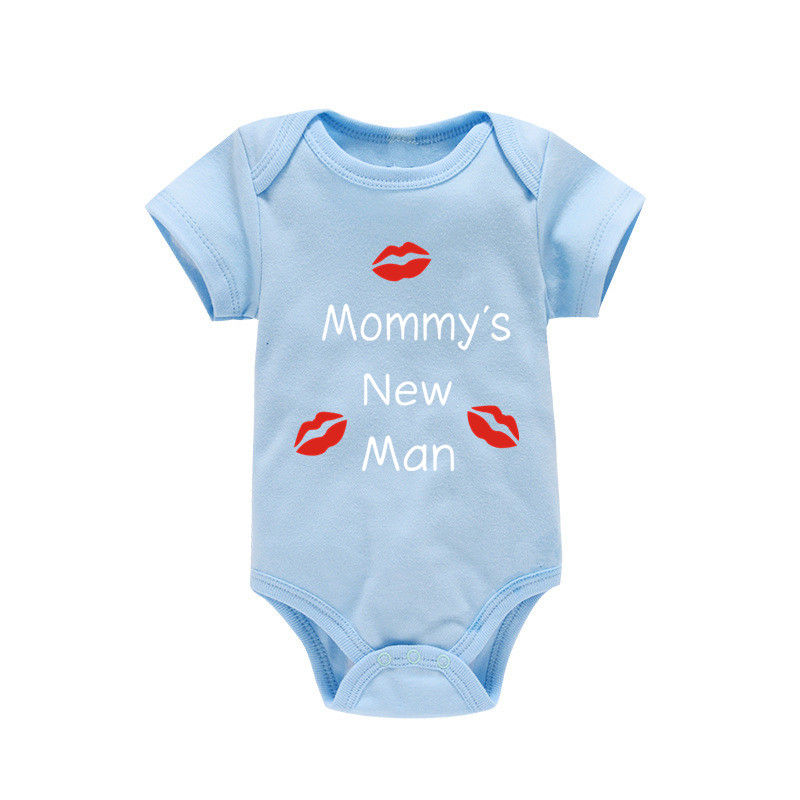 Thumbnail: Newborn Baby Clothes Short Sleeve Boy