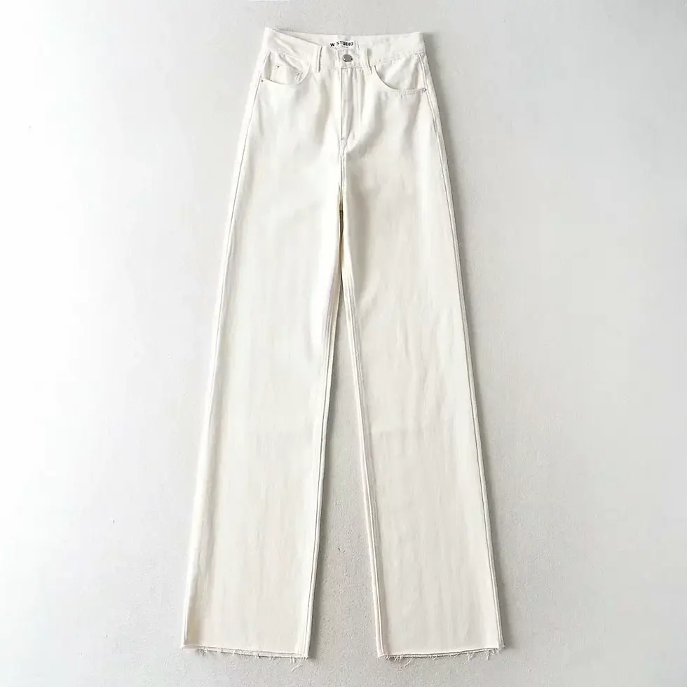 Thumbnail: High Waist Straight Leg Baggy Jeans for Women Casual Denim Boyfriend Fit Pants