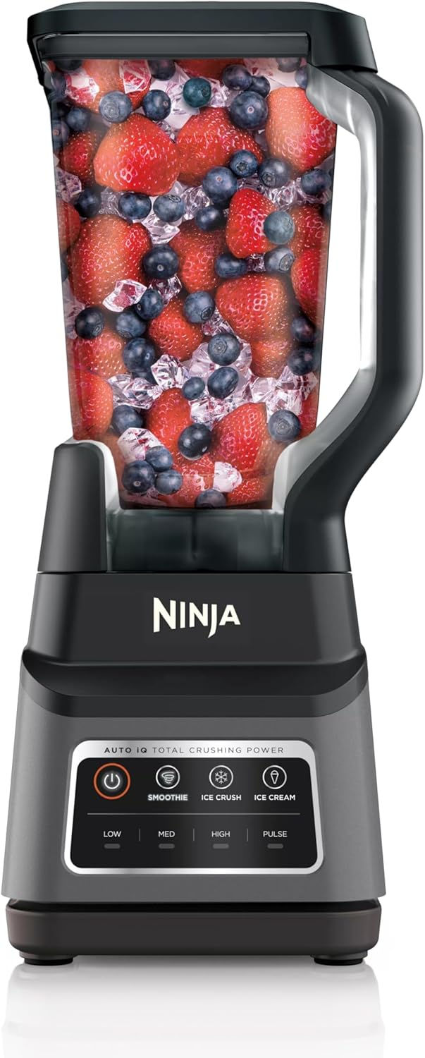 Blender 1400W with 3 Auto-IQ Functions, 72oz Pitcher for Smoothies