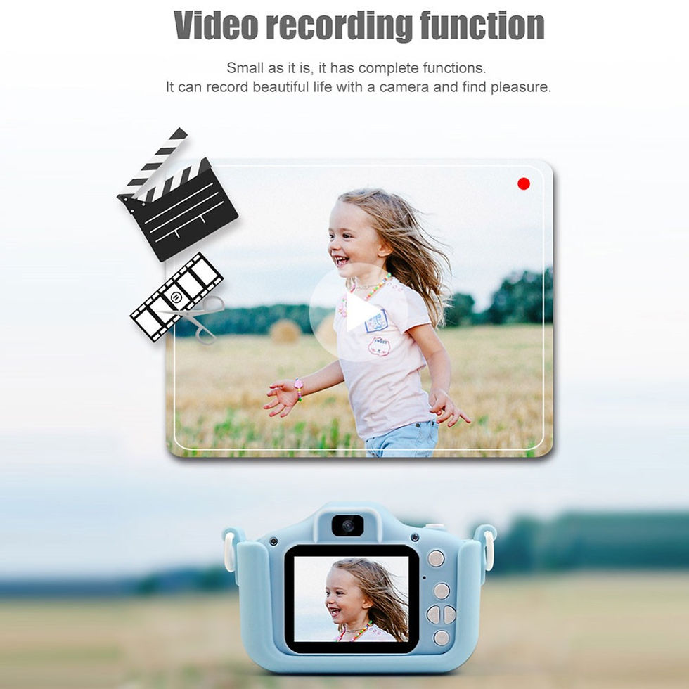 Thumbnail: 2.0" Wireless Action Camera – 20MP HD Toy for Kids with IPS Screen