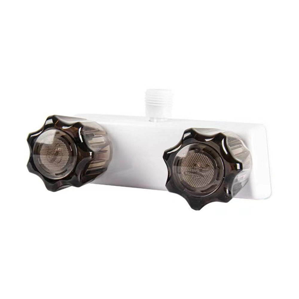 Double Control Shower Mixer Valve Box with Handheld Diverter for Bathroom