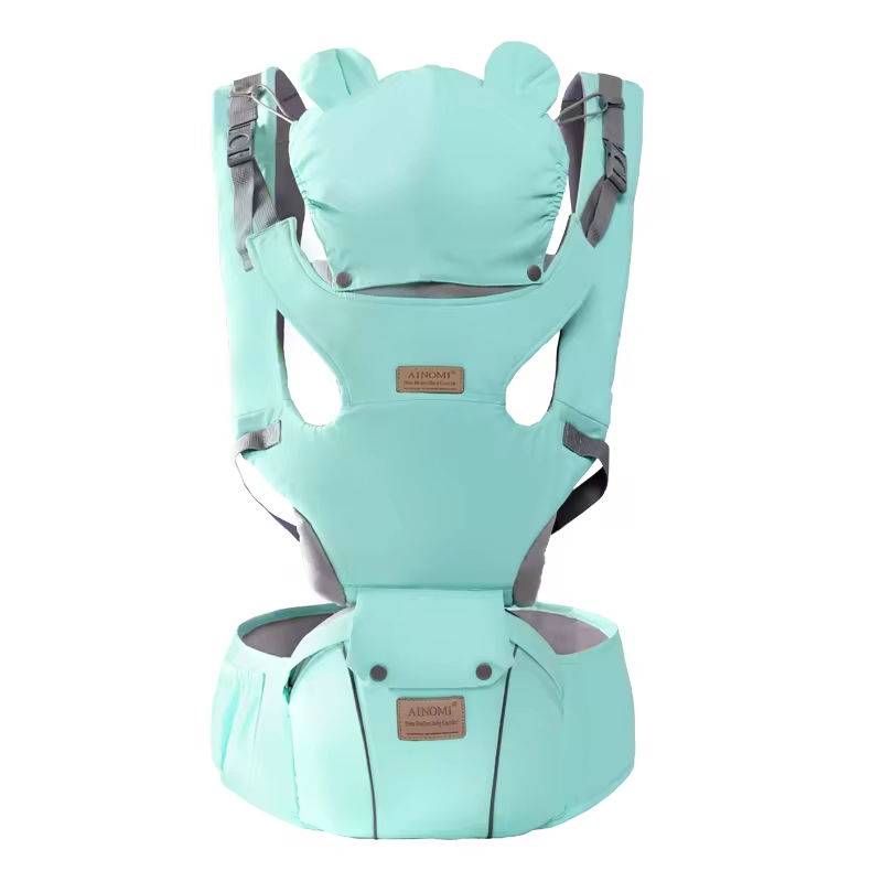 Thumbnail: 3-in-1 Ergonomic Baby Hipseat Carrier Backpack with Adjustable Straps