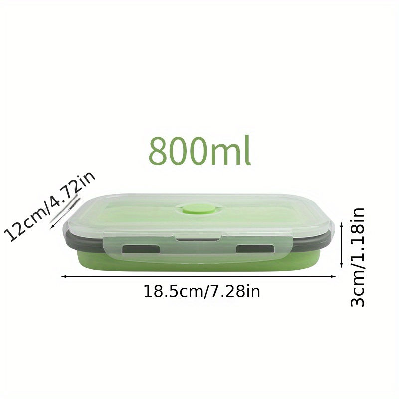 Thumbnail: Collapsible Silicone Food Storage Containers – Leakproof & Microwavable