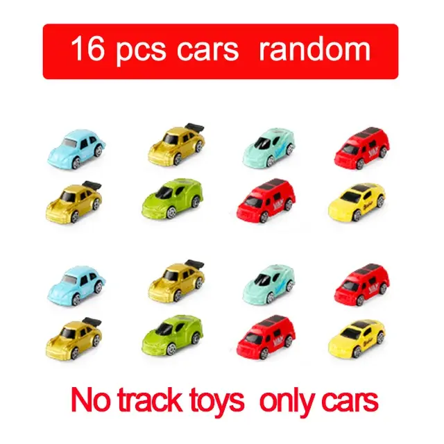 Thumbnail: Dinosaur Adventure Electric Rail Car – 1:16 Diecast Racing Toy with Parking Lot