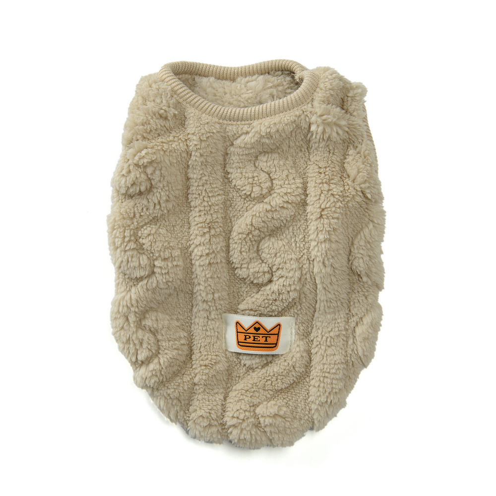 Soft Cozy Fleece Cat Vest – Warm Winter Sweater for Cats and Small Dogs