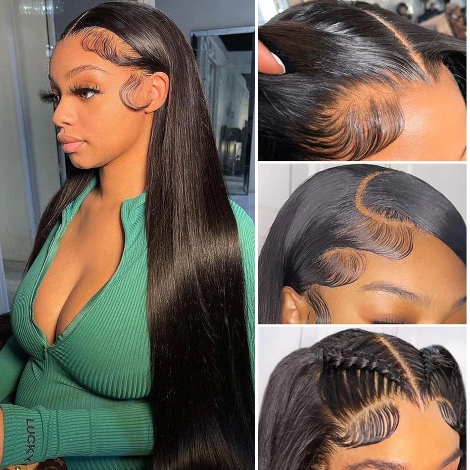 Thumbnail: Wear & Go Straight Wig – 5x5, 9x6, 13x6 HD Glueless Lace Brazilian Hair