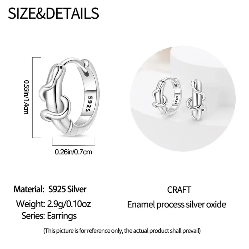 Thumbnail: Sterling Silver Christmas Snowflake Tassel Earrings with Red Bow – Festive Hoop