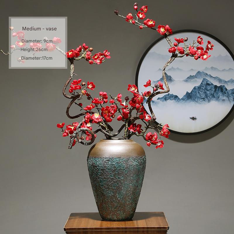 Thumbnail: Modern Handmade Ceramic Vase – Minimalist Art Deco Tabletop Decoration