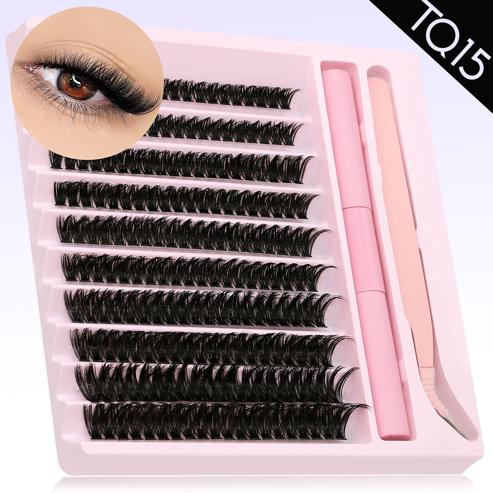 Thumbnail: GROINNEYA DIY Eyelash Cluster Extension Kit with Lash Bond & Seal