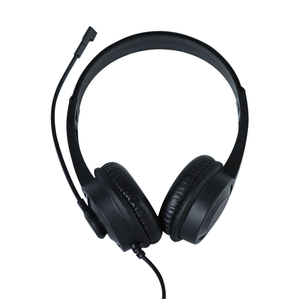 3.5mm Wired Headset with Microphone for PC, Gaming, and Office Use