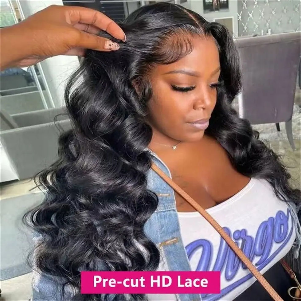 Thumbnail: Body Wave 13x4/13x6 HD Lace Wig – 180% Density Brazilian Human Hair