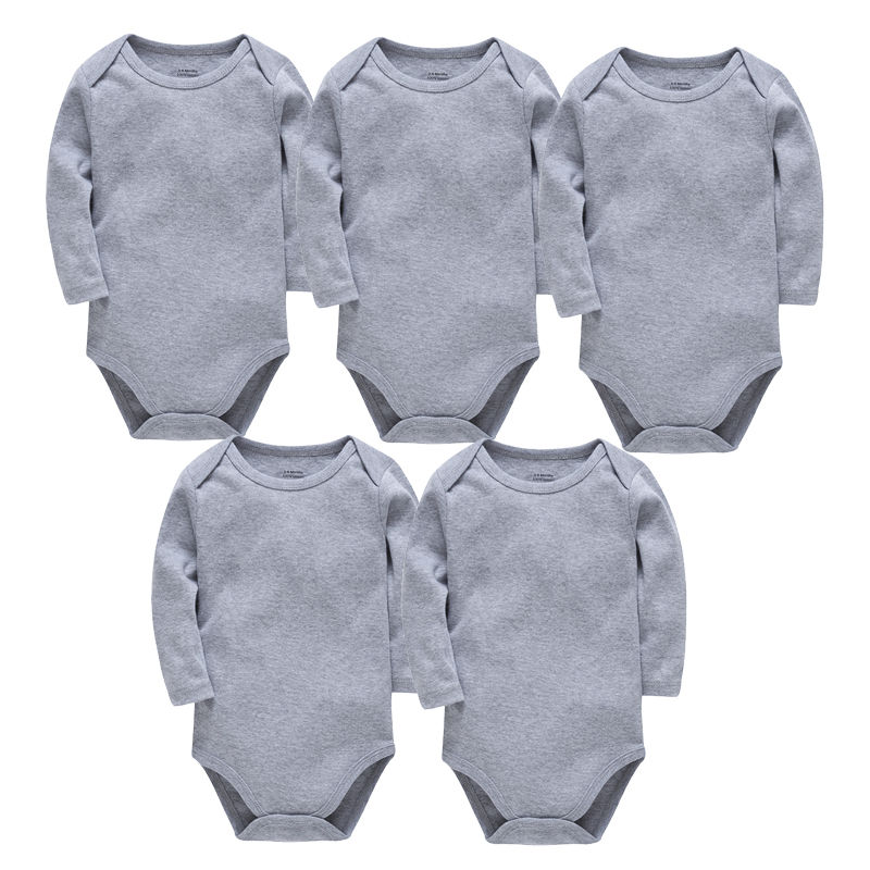 Thumbnail: 5pcs Baby Clothing Set – Full Sleeve Cotton for All Seasons
