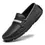 Thumbnail: Men's Leather Driving Loafers – Comfortable Casual Luxury Moccasins