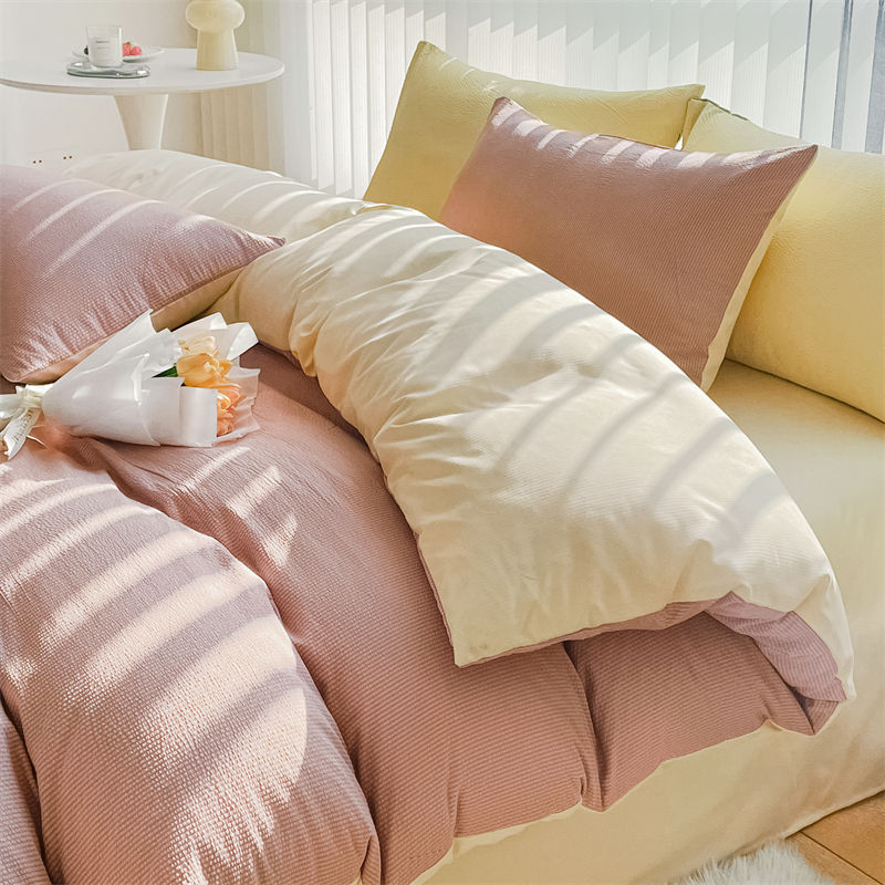 Thumbnail: Bubble Cotton Bedding Set – Soft & Breathable Bedroom Set