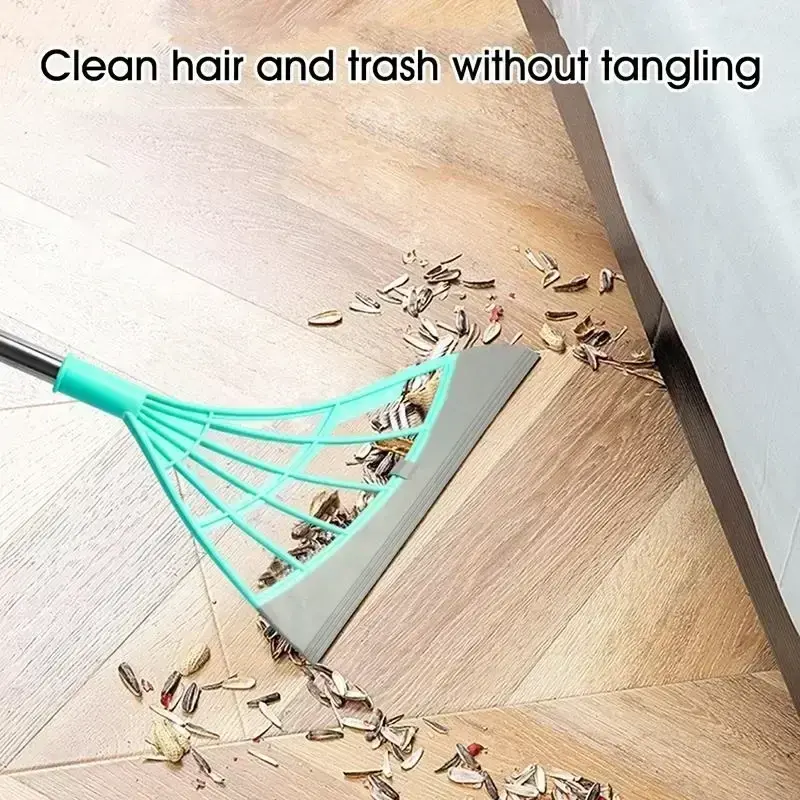 Thumbnail: Magic Silicone Broom & Window Wiper – Floor Cleaning Squeegee for Home