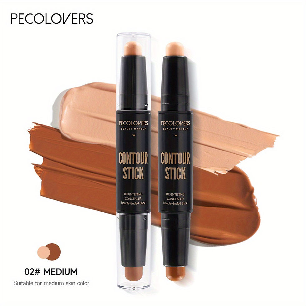 Thumbnail: Contouring Stick with Double-headed Concealer Highlighter for Three-dimensional 