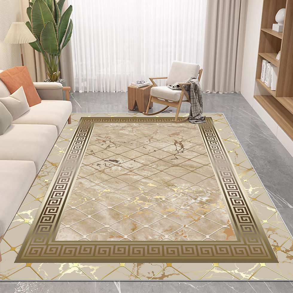 Thumbnail: Nordic Luxury Soft Carpet for Living Room and Bedroom