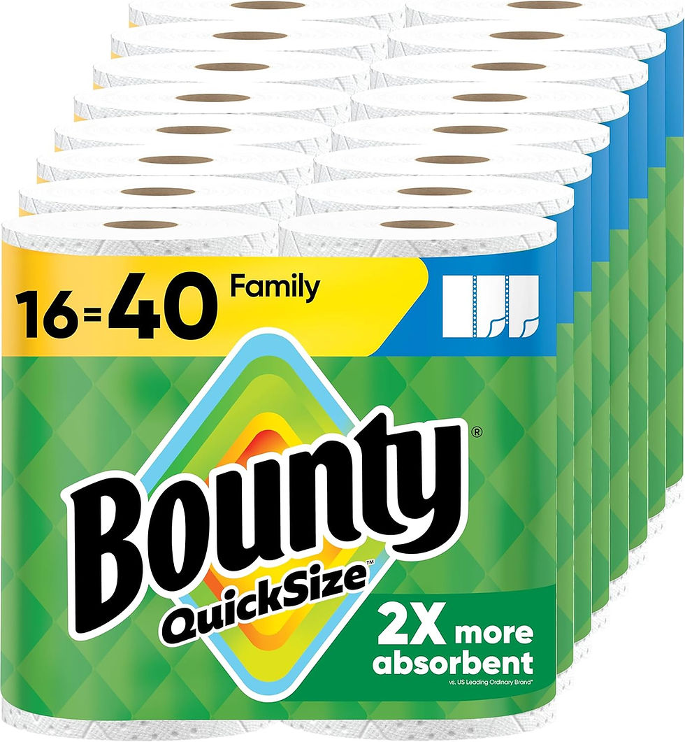 Thumbnail: Bounty Paper Towels Quick Size, 16 Family Rolls