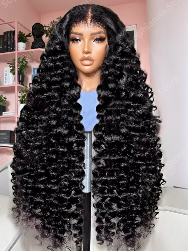 Loose Deep Wave 13x4 Lace Wig – 200 Density Brazilian Human Hair