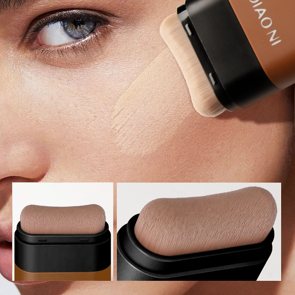 Thumbnail: Foundation Stick with Dual Head Brush Moisturizing Translucent Finish