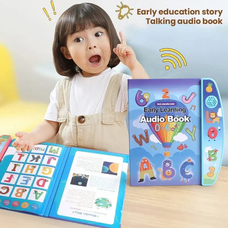 Thumbnail: Kids Electronic Alphabet & Animal Audio Book Toy