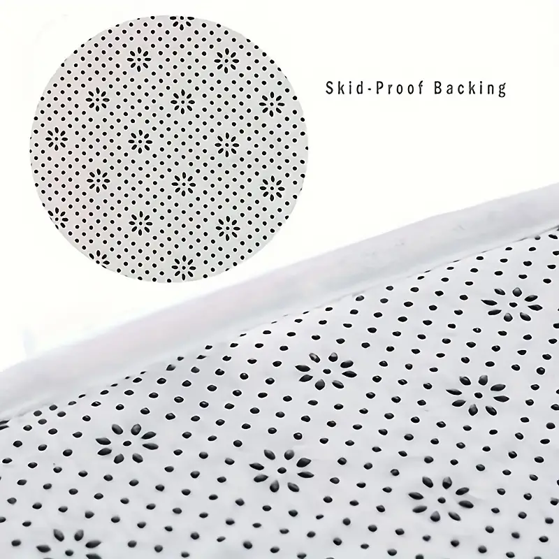 Thumbnail: Thickened Water-Absorbent Anti-Slip Bathroom Mat – Long-Hair Polyester Rug