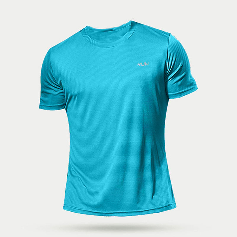 Thumbnail: GENDAWAY Men's Quick-Dry Sports T-Shirt – Running & Soccer Jersey
