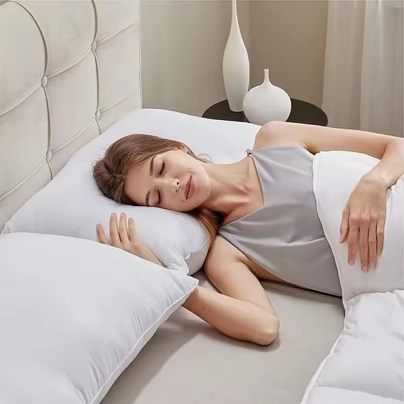 Thumbnail: Hotel-Grade Soft Orthopedic Sleeping Pillows for Bedroom & Travel