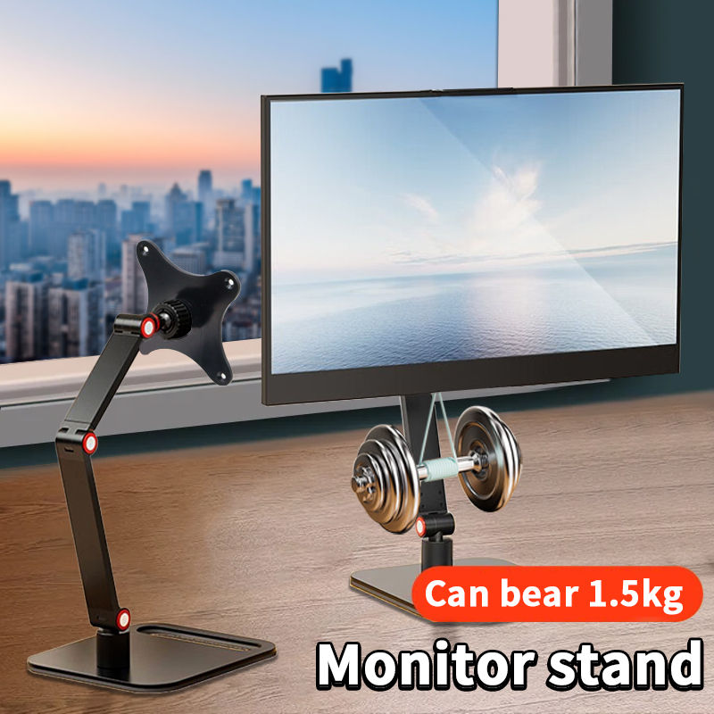 Thumbnail: Free-Standing VESA Monitor Stand – Fits 17.3" Screens, Desk Expansion Holder