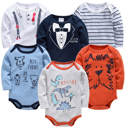 Thumbnail: 3/6 Pcs Set Kavkas Baby Boys & Girls Clothes