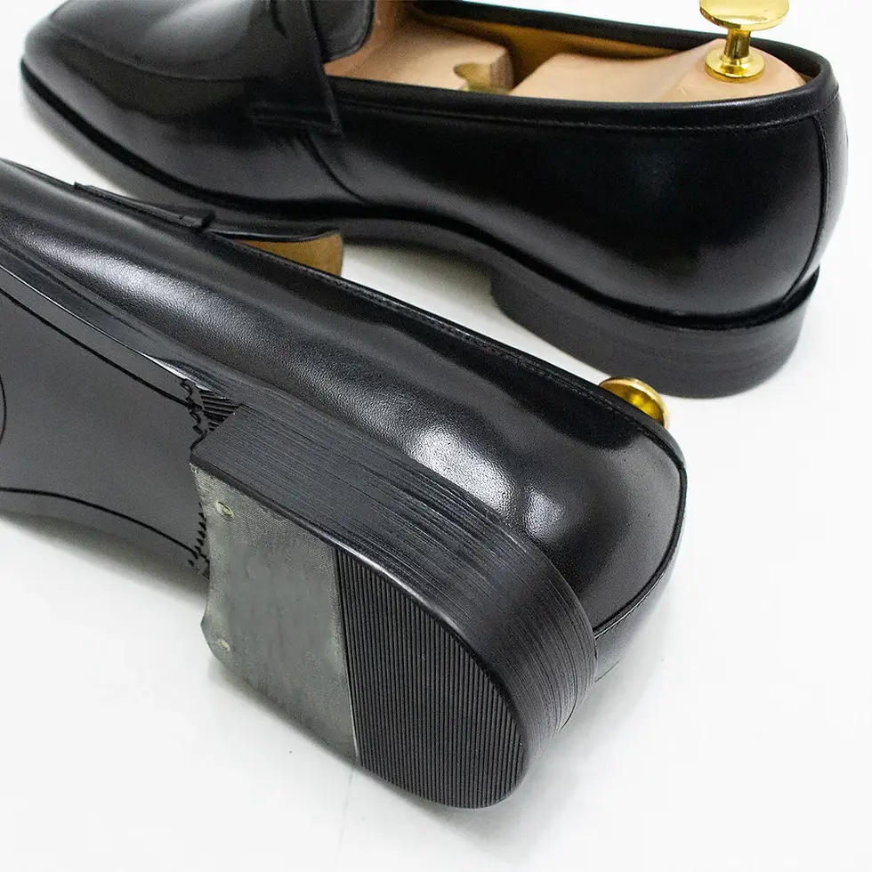 Thumbnail: Men's Genuine Leather Penny Loafers, Italian Luxury Design