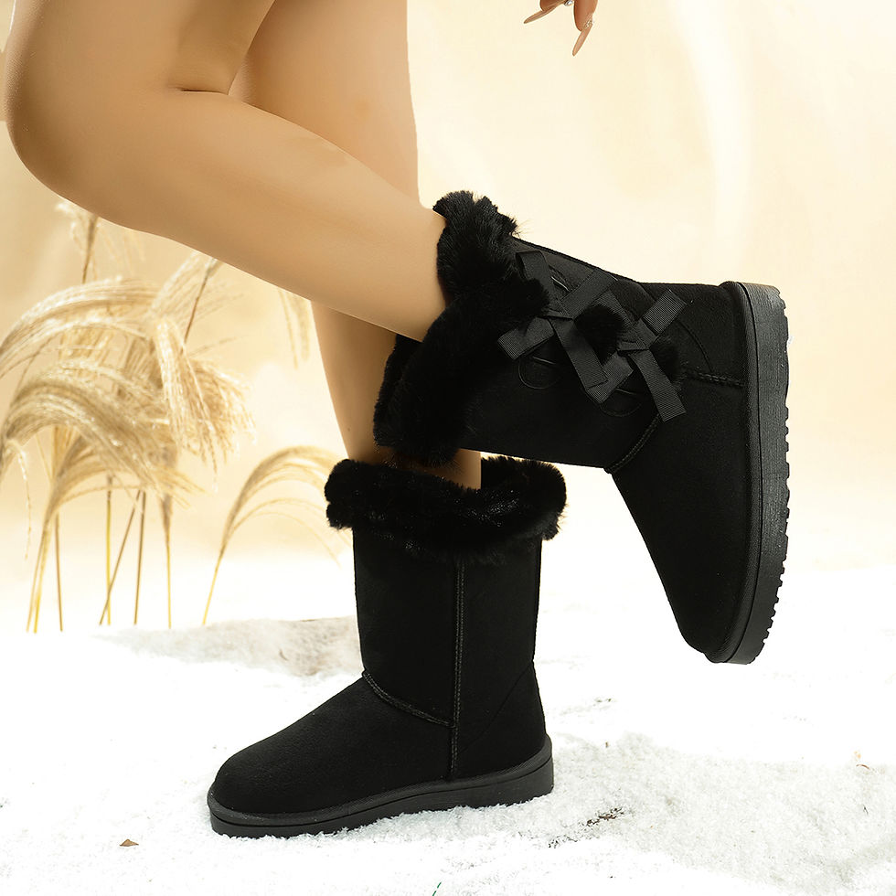 Thumbnail: Womens Winter Snow Boots Plus Size Velvet Lined Comfortable Fashion
