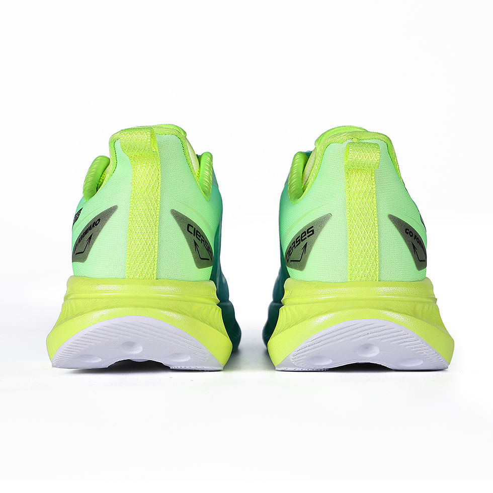 Thumbnail: Mens Womens Cushioned Running Shoes Non Slip Athletic Jogging Sneakers