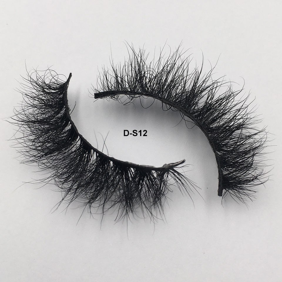 Thumbnail: Fluffy 3D Mink Style Full Strip False Lashes