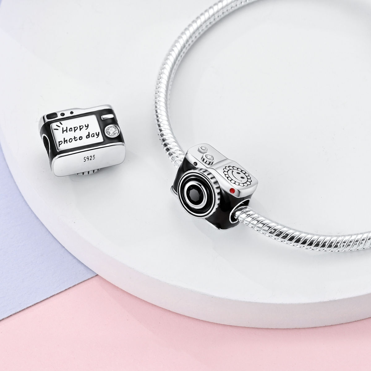Original Silver Aircraft Travel Charms Pendant Beads Fit