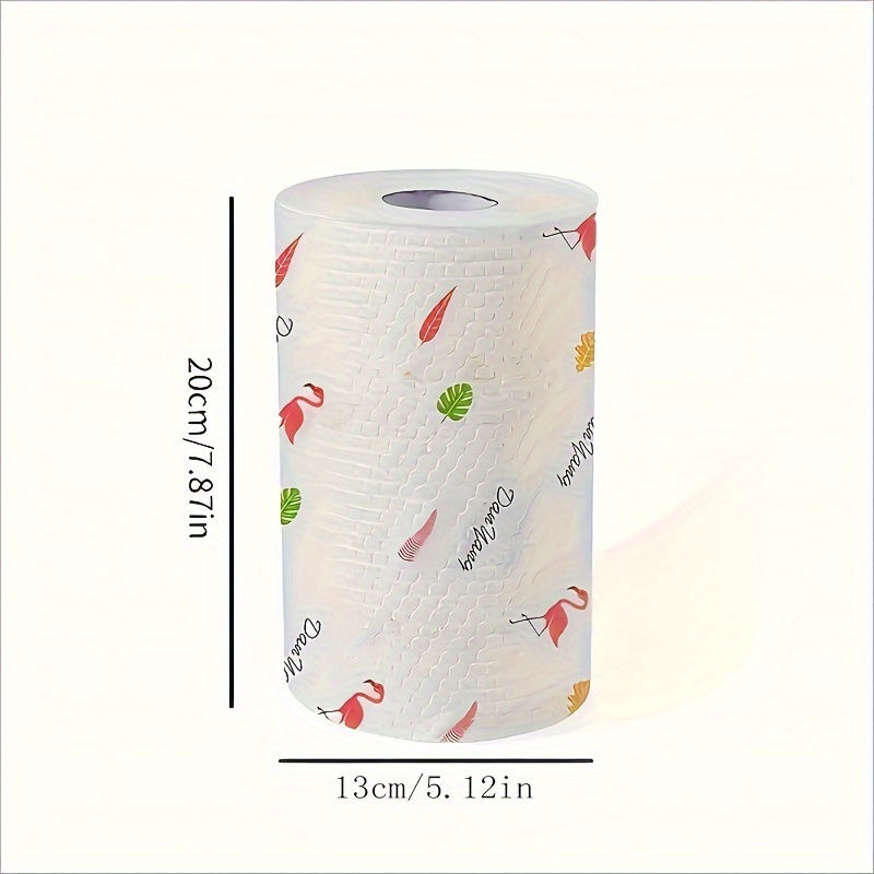 400PCS Disposable Lazy Towels – Dry & Wet Washable Kitchen Cleaning Wipes