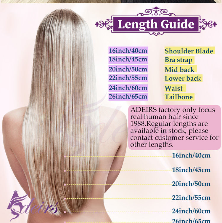 Thumbnail: ADEIRS Straight Bulk Human Hair Extensions – 100% Remy Hair Black