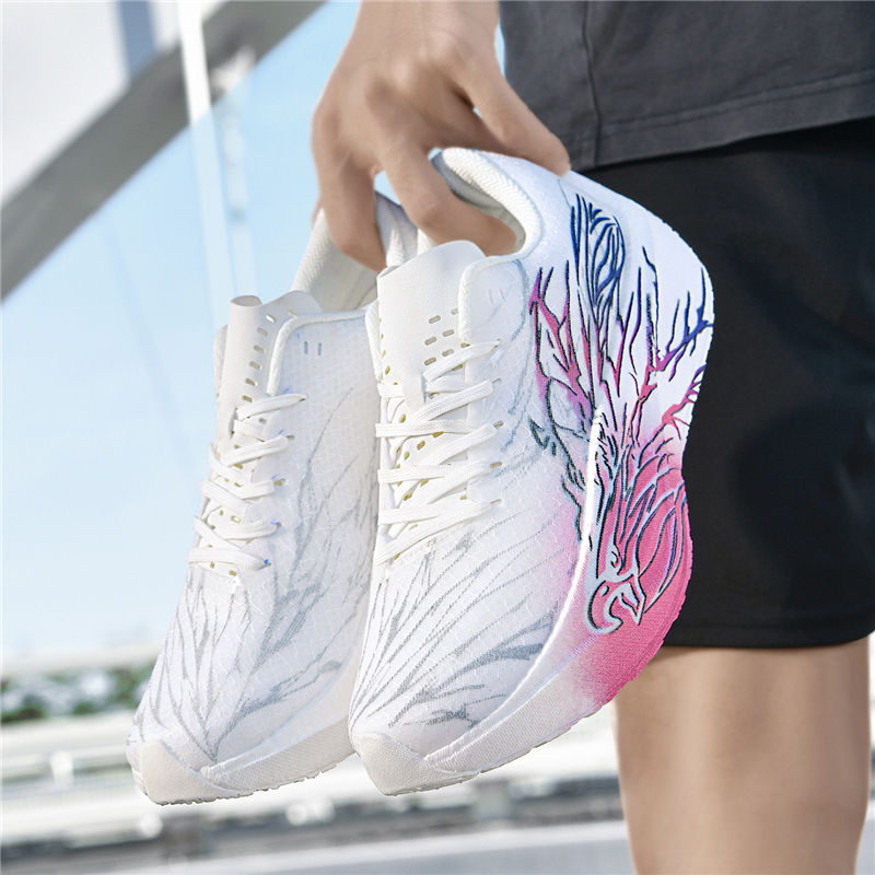 Thumbnail: Comfortable Mesh Walking and Running Shoes for Men Athletic Style