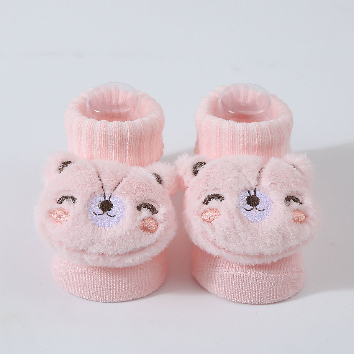 Cartoon Baby Cotton Tube Socks – Soft Spring & Autumn Socks for Newborns (0–6M)