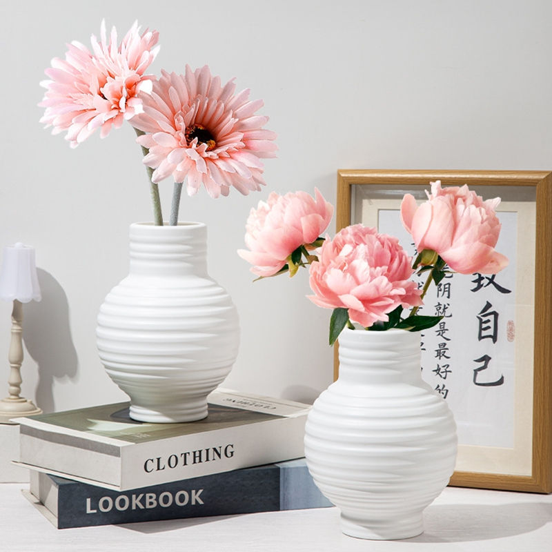 Thumbnail: Plastic Flower Vase for Desk & Home Decoration – Modern Interior Accessories