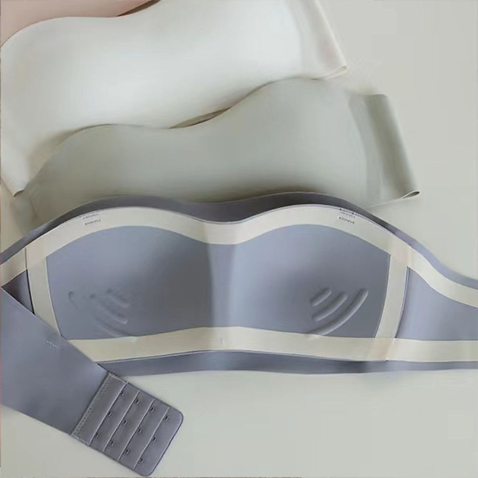 Thumbnail: Summer Strapless Bra Women Underwear Seamless Push Up Brassiere Invisible
